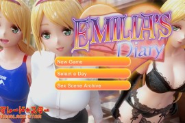 【英文】艾米莉娅的日记DL正式版+HD提取版+兔女郎 v1.0 3D同人全动态CV
